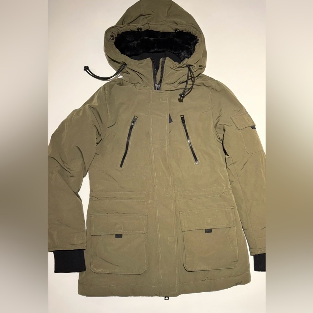 Garage Olive Winter Jacket Size XS